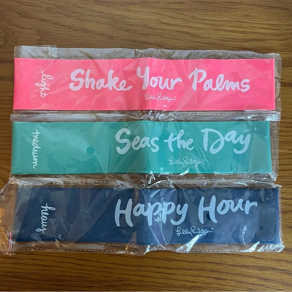 Lilly Pulitzer Resistance Bands - Picture 2 of 5